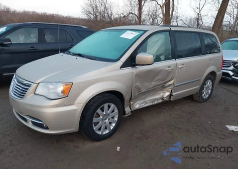 2016 Chrysler Town & Country Touring из США, поврежденный, VIN 2C4RC1BG1GR141741